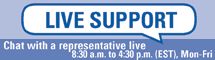 Badge: Chat with a Representative Live