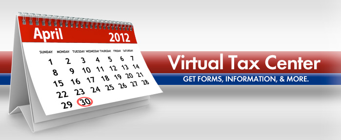 Personal Income Tax Filing Deadline is April 30