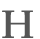 Subheader: Letter H