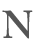Subheader: Letter N