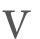 Subheader: Letter V