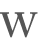 Subheader: Letter W