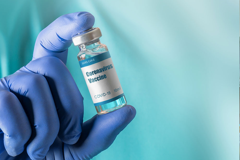 Image: vial of covid-19 vaccine