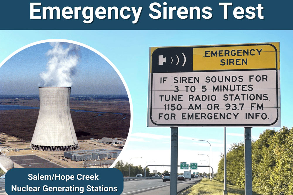 Image: October Events: Siren Test, National Alert Test & Potassium Iodide Distribution