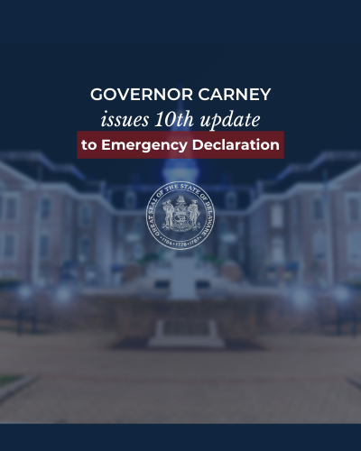 Image: Governor Carney Issues Updated State of Emergency; Bans Short-Term Rentals