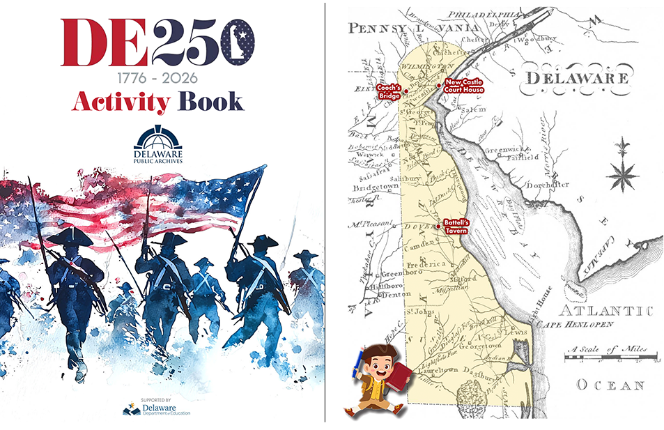 Pages from the Delaware 250 Activity Book Pages from the Delaware 250 Activity Book
