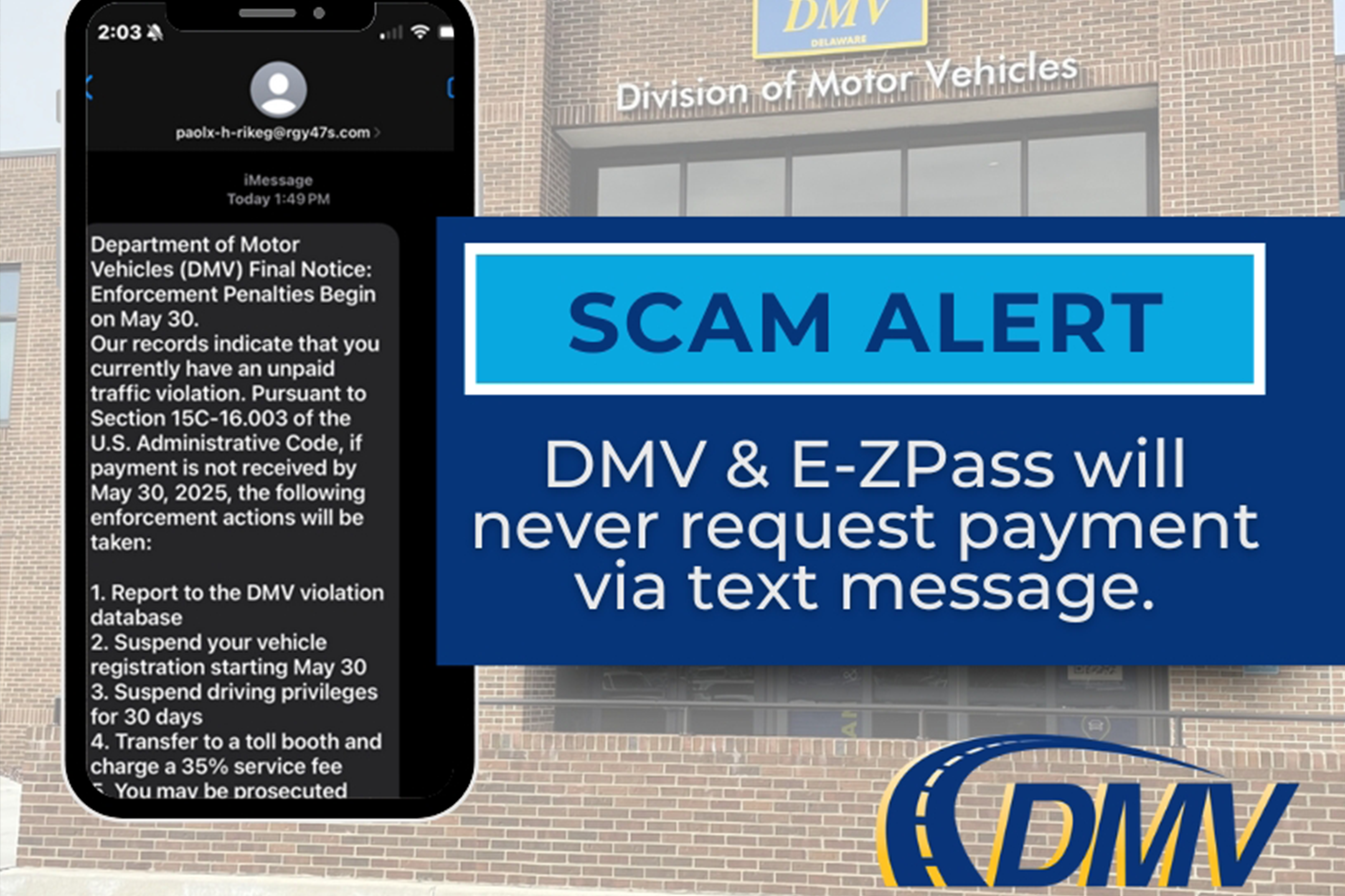 DMV Scam